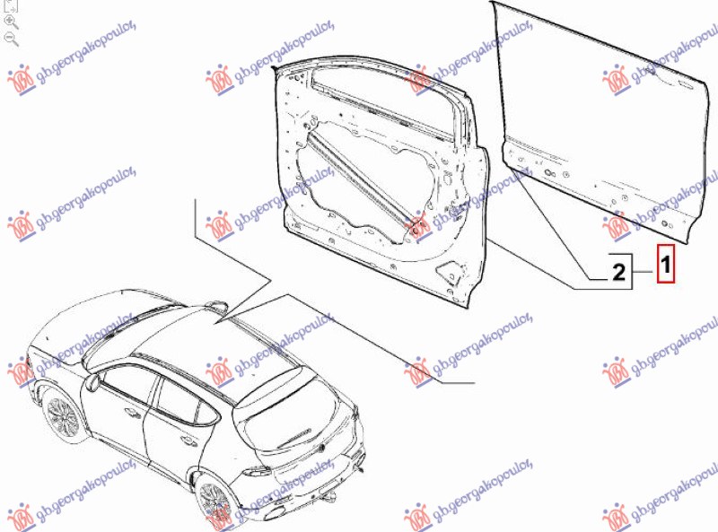 ΠΟΡΤΑ ΕΜΠΡΟΣ (Γ)