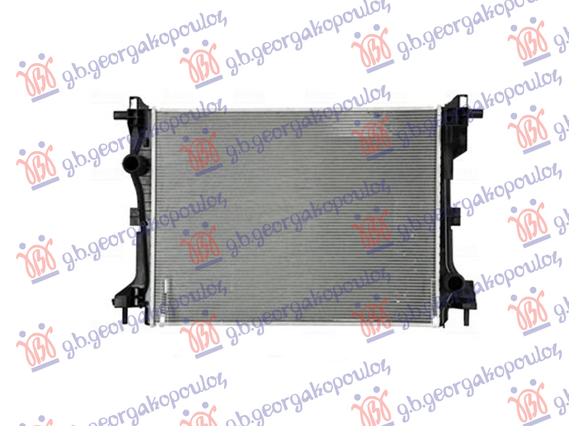 RADIATOR 1.3-1.5 PETROL/HYBRID (620x405) (NISSENS)