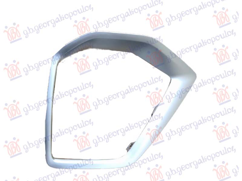 FRONT BUMPER GRILLE MOULDING (PAINTED SILVER) (SQ7)
