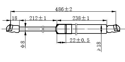 ΑΜΟΡΤΙΣΕΡ ΜΠΑΓΚΑΖ 3Π (486L-650N)