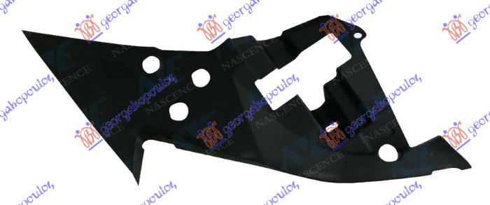 HEADLAMP COVER UPPER PLASTIC
