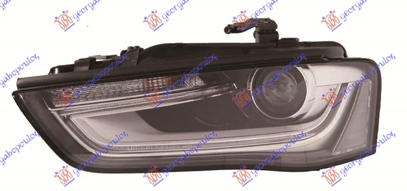 ΦΑΝΟΣ ΕΜΠΡΟΣ Bi XENON ΜΕ ΦΩΣ ΗΜΕΡΑΣ LED (ΜΕ ΜΟΤΕΡ) (Ε) (DEPO)