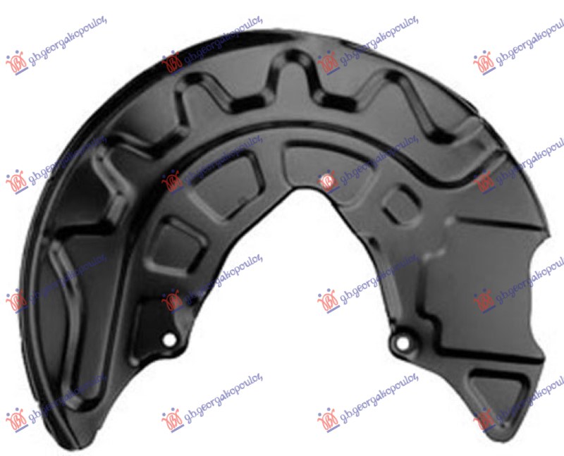 SPLASH PANEL BRAKE DISC FRONT (DISC DIAMETER 340MM) (TRW)