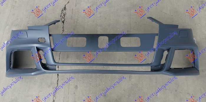 FRONT BUMPER PRIMED (S3/S-LINE) (W/WASHER HOLES)