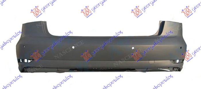 REAR BUMPER PRIMED (W/4 PDC)