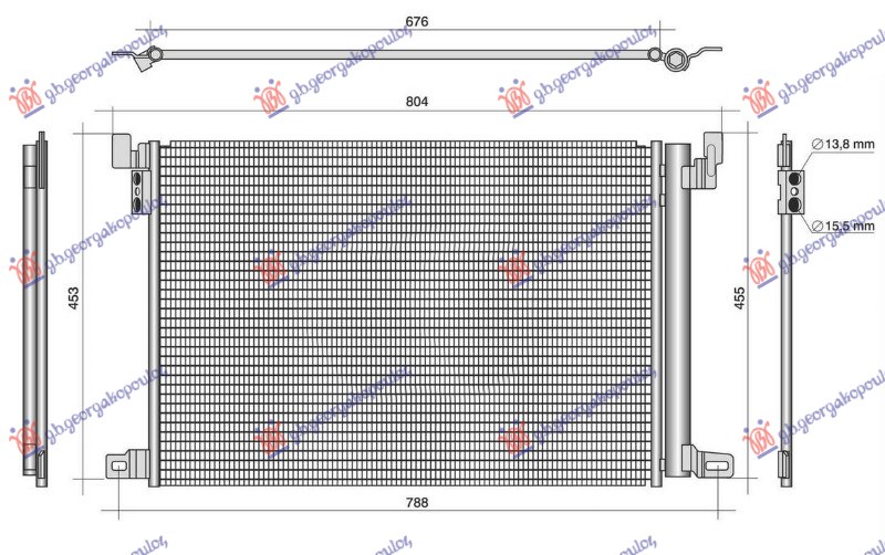 ΨΥΓΕΙΟ A/C 3.0 ΒΕΝΖΙΝΗ/ΥΒΡΙΔΙΚΟ-ΠΕΤΡΕΛΑΙΟ (650x452x12)
