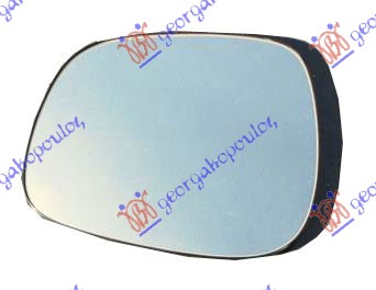 DOOR MIRROR GLASS BLUE HEATED (ASPHERICAL GLASS)