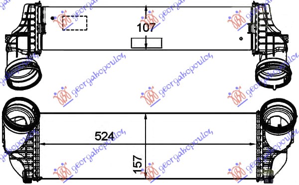 ΨΥΓΕΙΟ INTERC. 3,5i-3,0 TD (158x524x105)