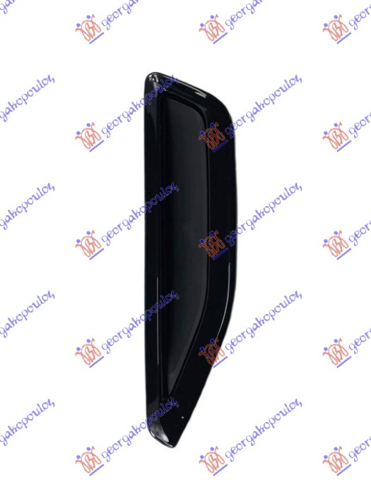 FRONT FENDER MOULDING BLACK POLISHED