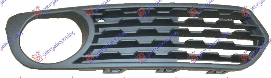 FRONT BUMPER GRILLE (OPEN) URBAN (W/ FOG LAMP HOLE)