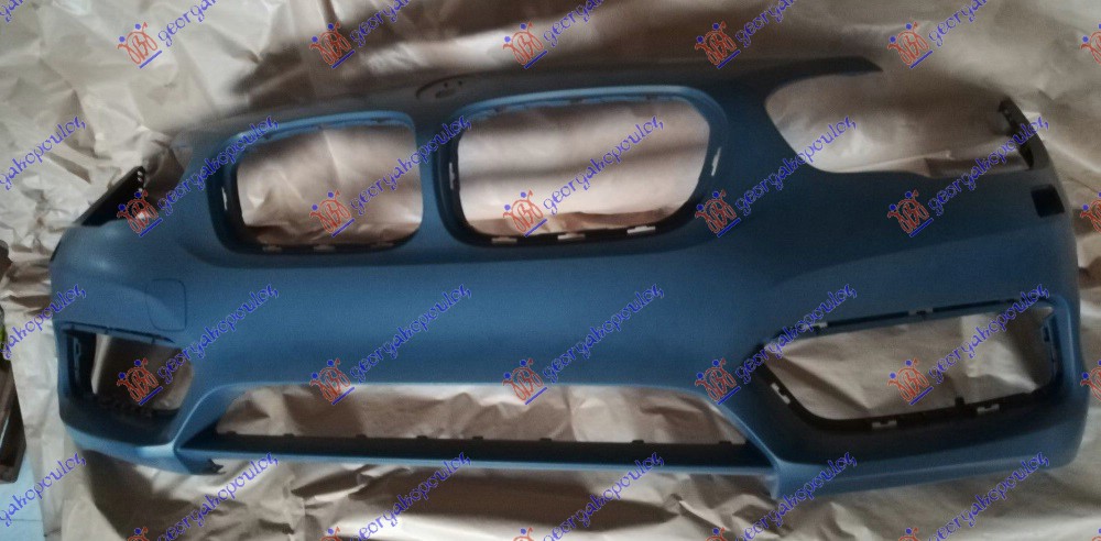 FRONT BUMPER PRIMED W/WASHER (W/CUTTING MARKS FOR PDC)