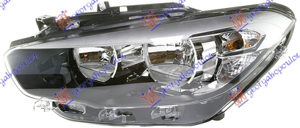 HEAD LAMP ELECTRIC W/LED DRL (HELLA)