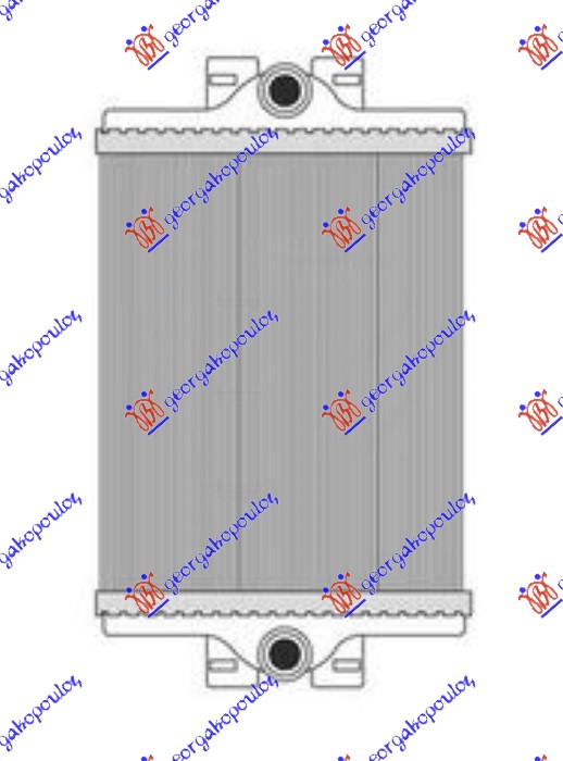 ADDITIONAL RADIATOR 1.5-2.0-3.0 PETROL MANUAL/AUTO (185x154)