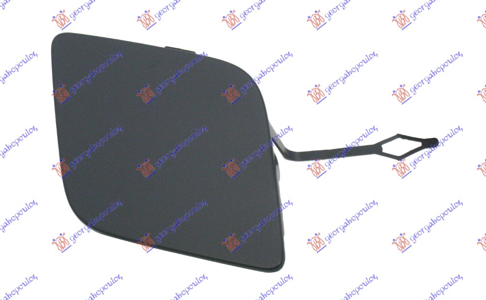 TOW HOOK COVER REAR PRIMED