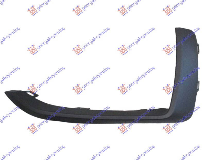 FRONT BUMPER GRILLE MOULDING (BASIS)