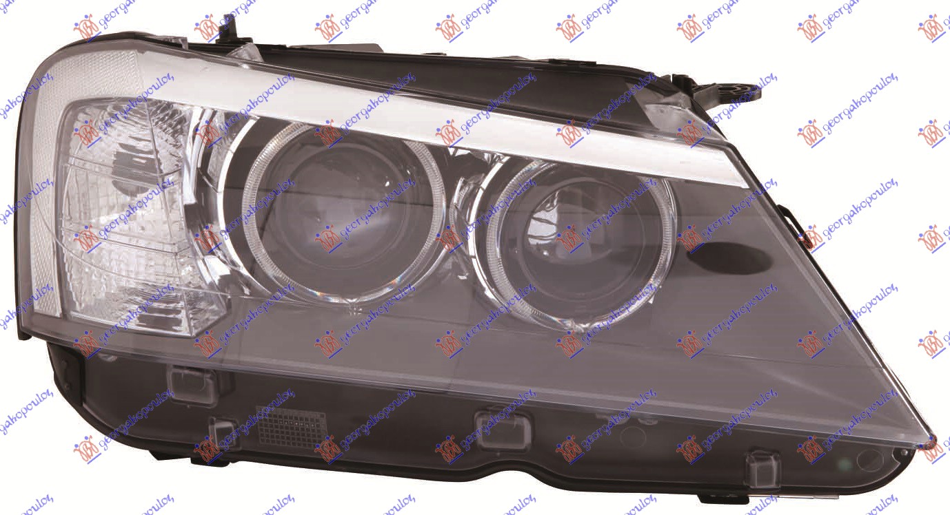 HEAD LAMP XENON W/LED DRL (E) (DEPO)