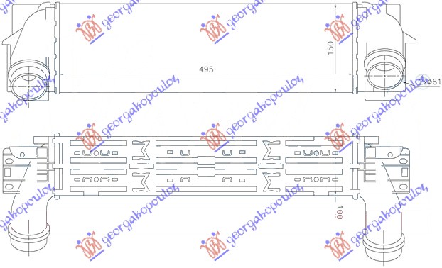 ΨΥΓΕΙΟ INT. 3.0 (30/35dx) ΠΕΤΡΕΛΑΙΟ (495x145x100)