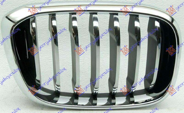 GRILLE (LUXURY LINE) (CHROME/CHROME/BLACK)