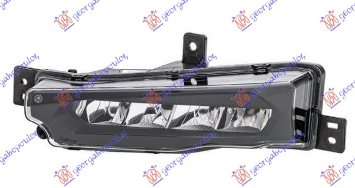 ΠΡΟΒΟΛΕΑΣ ΟΜΙΧΛΗΣ LED ΜΑΥΡΟΣ (HELLA)