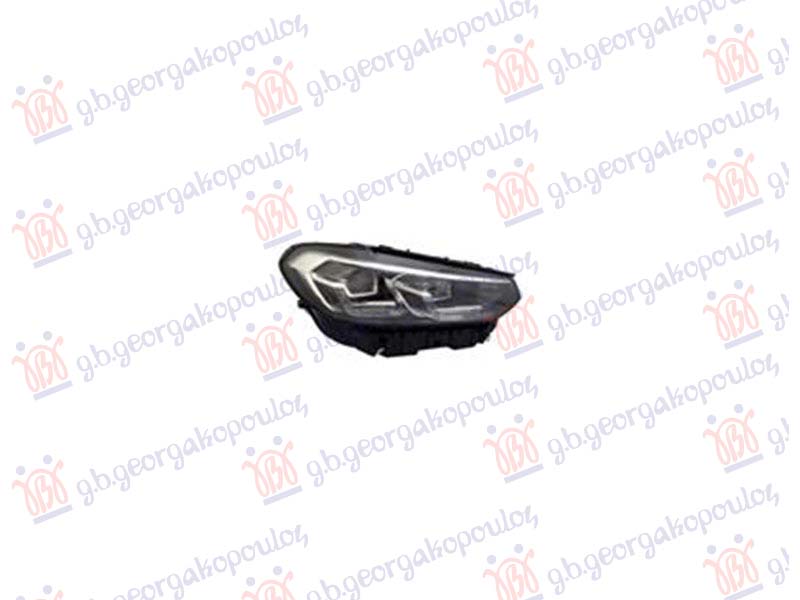ΦΑΝΟΣ ΕΜΠΡΟΣ FULL LED ΜΑΥΡΟ (TYC)