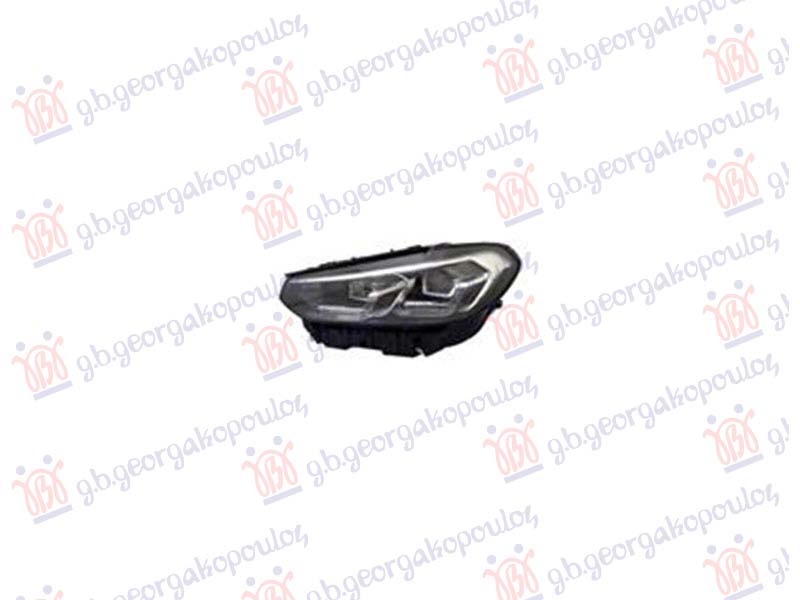 ΦΑΝΟΣ ΕΜΠΡΟΣ FULL LED ΜΑΥΡΟ (TYC)
