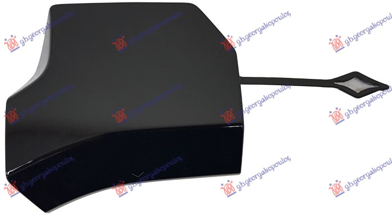 TOW HOOK COVER REAR BLACK PAINTED (M-SPORT)