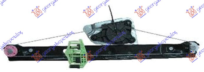 RR WINDOW REGUL ELECT (W/O MOTOR)