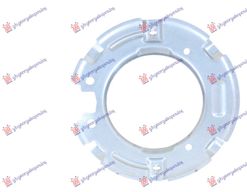 SPLASH PANEL BRAKE DISC REAR (DRUM/DISC DIAMETER 185MM)