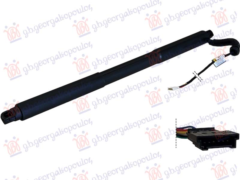GAS SPRING TAIL GATE ELECTRIC (6PIN) (S.W.)
