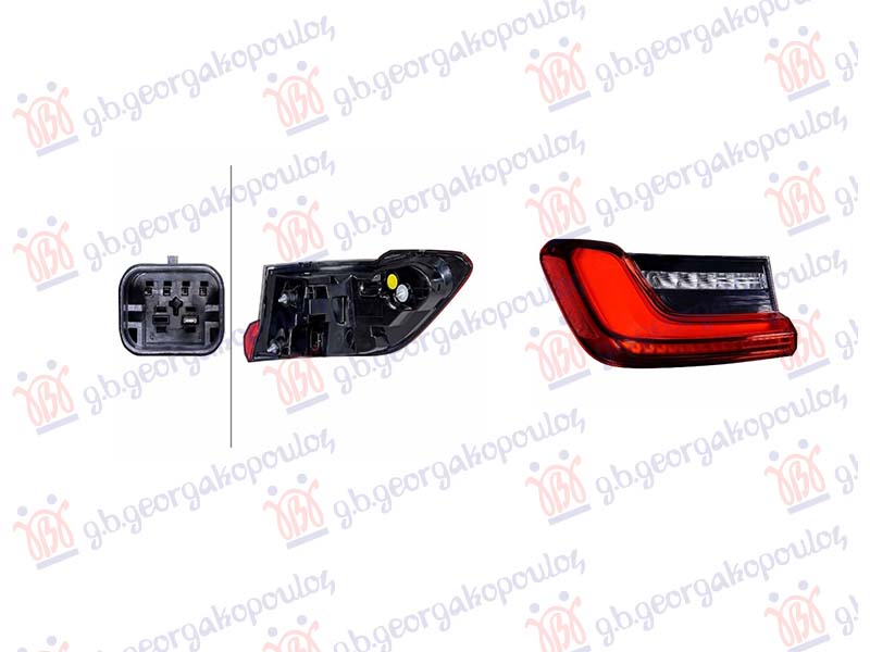 ΦΑΝΟΣ ΠΙΣΩ ΕΞΩ ΟΛΟ LED (ΦΥΜΕ) (HELLA)