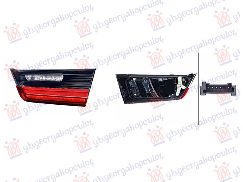 TAIL LAMP INNER FULL LED (SMOKE) (HELLA)