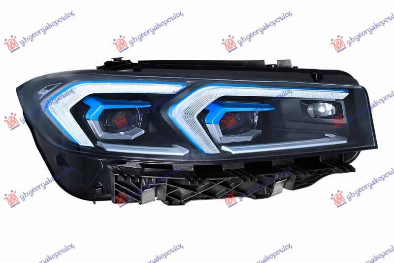 ΦΑΝΟΣ ΕΜΠΡΟΣ FULL LED MATRIX ΜΠΛΕ (HELLA)