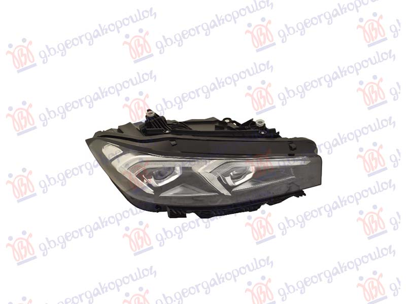 ΦΑΝΟΣ ΕΜΠΡΟΣ FULL LED ΜΑΥΡΟ (E) (DEPO)