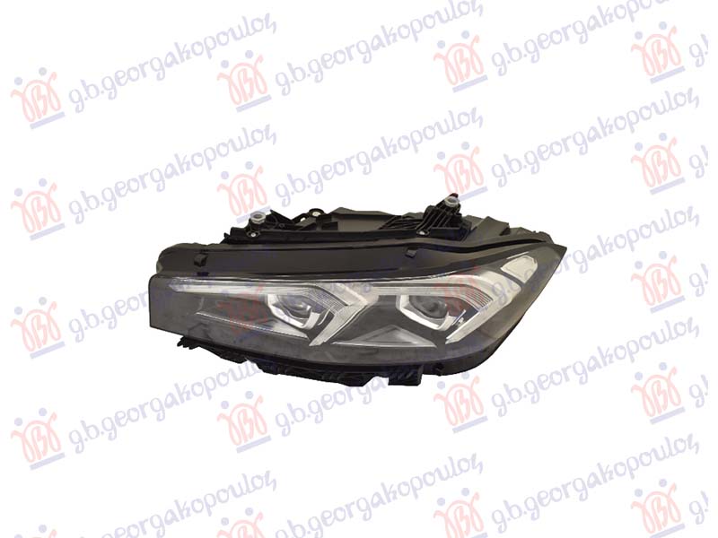 ΦΑΝΟΣ ΕΜΠΡΟΣ FULL LED ΜΑΥΡΟ (DEPO)
