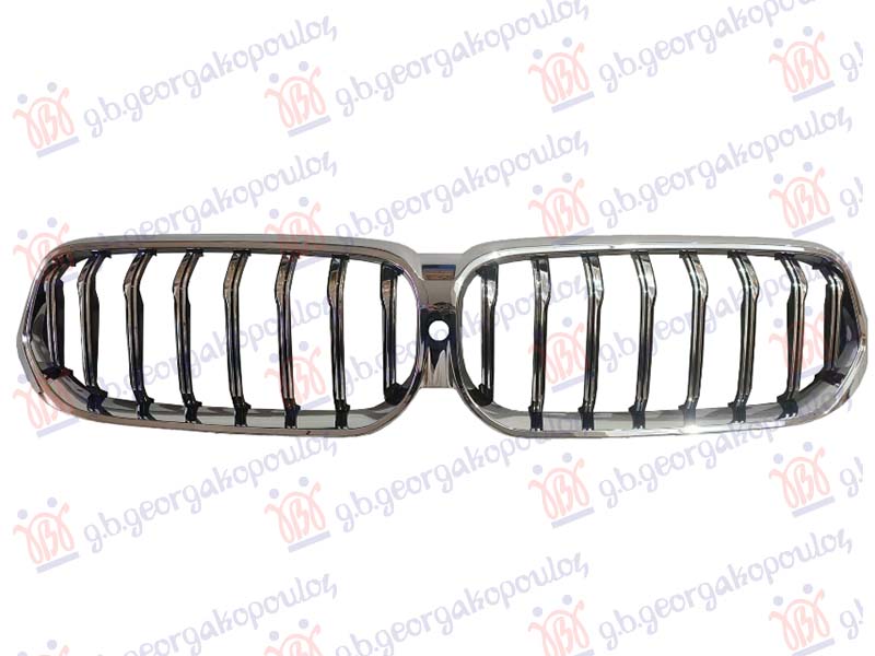GRILLE (CHROME) (W/CAMERA HOLE)