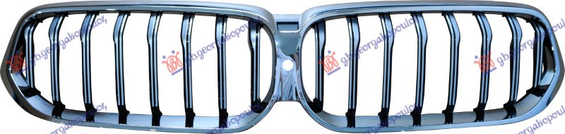 GRILLE SILVER (W/CHROME MOULDING) (W/CAMERA HOLE)