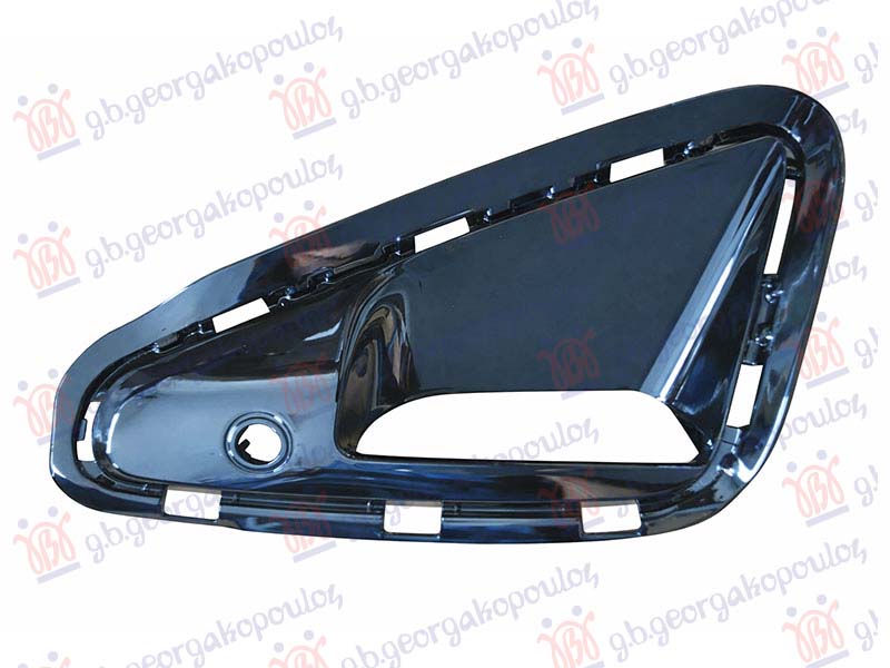 FRONT BUMPER GRILLE (AIR INLET) PAINTED BLACK (WITH PDC)