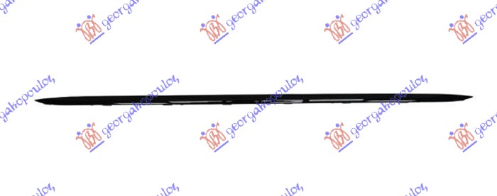 REAR BUMPER MOULDING BLACK (SPORT LINE)