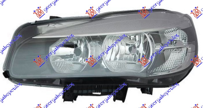 HEAD LAMP ELECTRICAL (H7) W/LED DRL (TYC)
