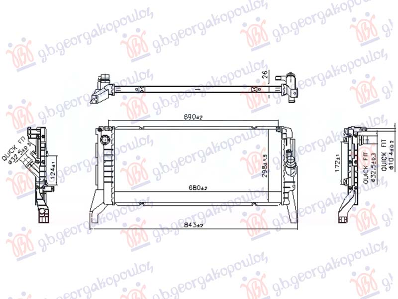 RADIATOR 2.0 DIESEL MANUAL/AUTOMATIC (690x298)