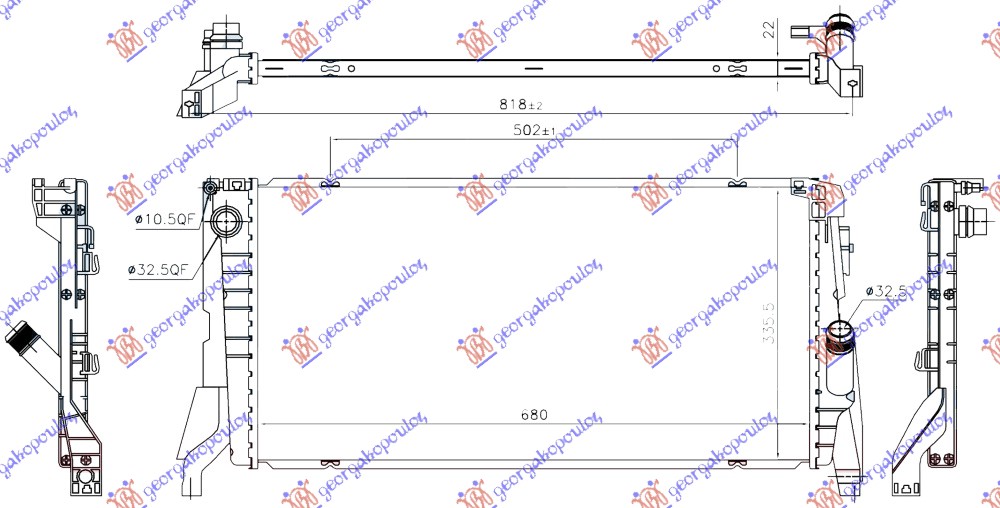 ΨΥΓΕΙΟ 1.5 (216i-218i)ΒΕΝΖΙΝΗ ΜΗΧΑΝΙΚΟ/ΑΥΤΟΜΑΤΟ (680x330x22) (KOYO)