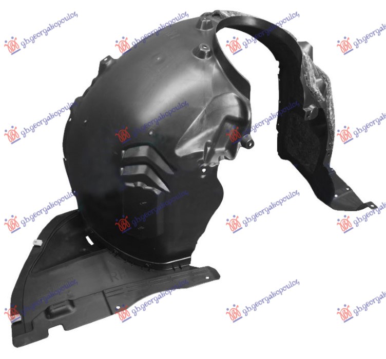 FRONT INNER PLASTIC FENDER (W/SOUND INSULATION)