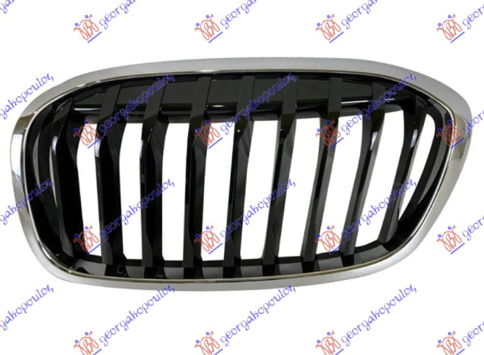 GRILLE SIDE PIECE (CHROME/GLOSS BLACK) (SPORT LINE/M-SPORT)