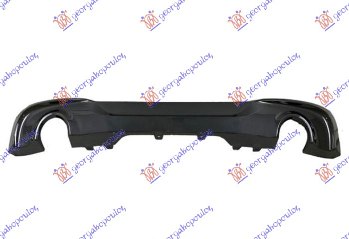 REAR BUMPER SPOILER (F46) (M-SPORT) TWIN EXHAUST HOLE