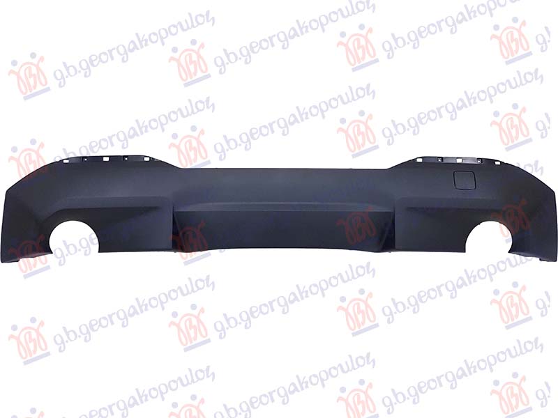 REAR BUMPER SPOILER BLACK (SPORT-LINE)