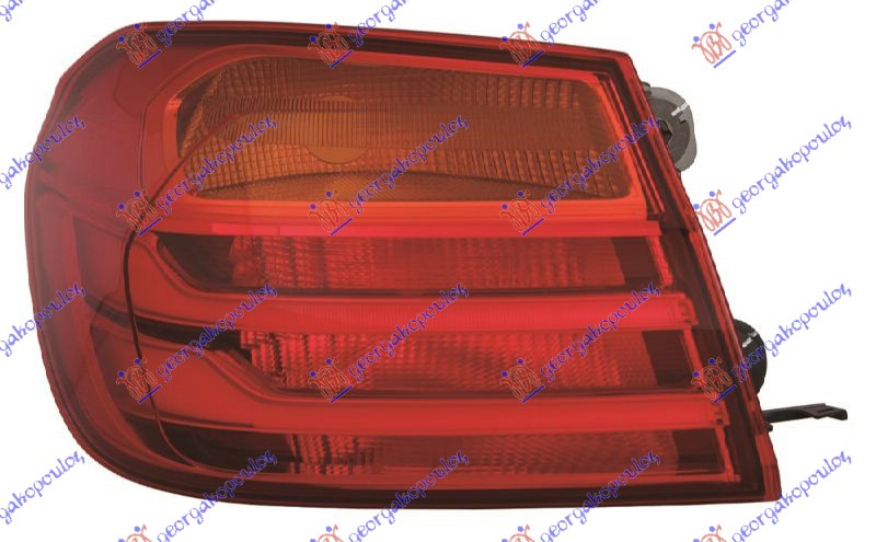 TAIL LAMP OUTER W/LED (E) (DEPO)