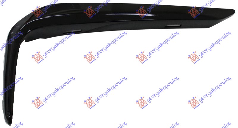 FRONT BUMPER GRILLE MOULDING UPPER BLACK (M-SPORT)