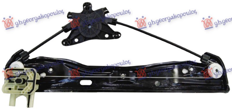 REAR WINDOW REGULATOR ELECTRICAL (W/O MOTOR)