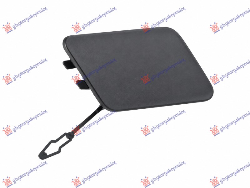 TOW HOOK COVER FRONT PAINTED BLACK (M-SPORT)