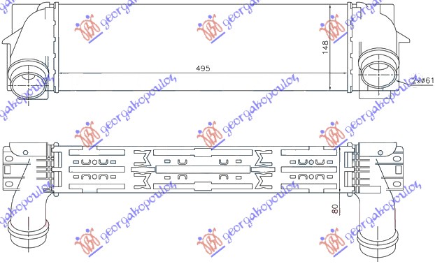 ΨΥΓΕΙΟ INT. 2.0 (20/28iX) ΒΕΝΖΙΝΗ -2.0(20dx) ΠΕΤΡΕΛΑΙΟ (495Χ145Χ80)